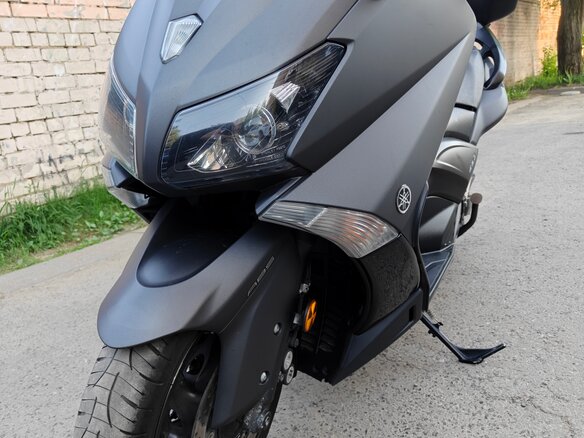 2012 Yamaha TMAX, серый, 580000 рублей - вид 11