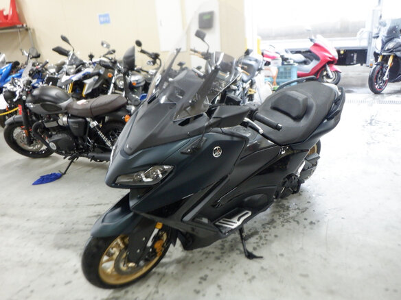 2022 Yamaha TMAX, синий - вид 25