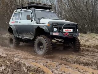 2001 Lada (ВАЗ) 2121 (4x4) I Рестайлинг, белый, 400000 рублей, вид 1