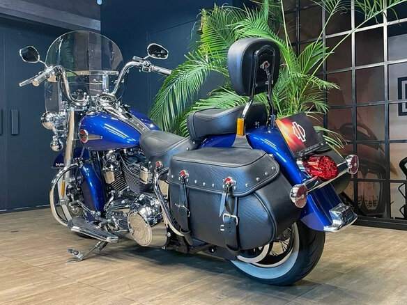2015 Harley-Davidson Heritage, синий, 1850000 рублей - вид 11