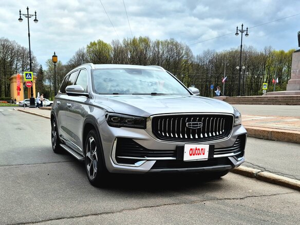 2022 Geely Monjaro (Xingyue L) I, серый, 2850000 рублей - вид 2