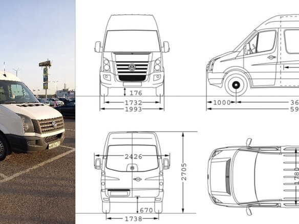 2013 Volkswagen Crafter, белый, 800000 рублей - вид 16