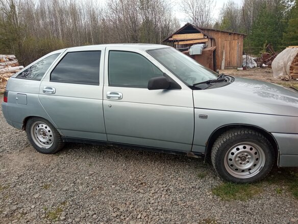 2007 Lada (ВАЗ) 2112, серебристый, 170000 рублей