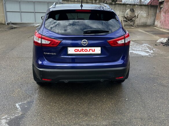 2014 Nissan Qashqai II, синий - вид 3