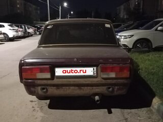 2008 Lada (ВАЗ) 2107, пурпурный, 200000 рублей, вид 2