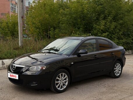 2008 Mazda 3 I (BK) Рестайлинг, чёрный, 620000 рублей, вид 1