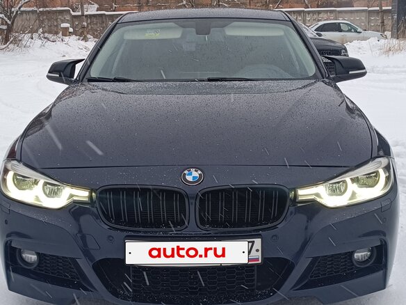 2016 BMW 3 серии 320d xDrive VI (F3x) Рестайлинг, синий, 1850000 рублей - вид 5