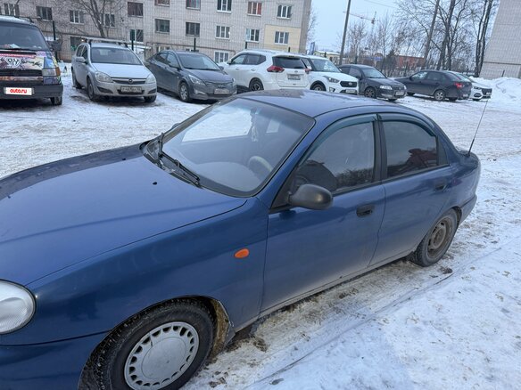 2005 Chevrolet Lanos I, синий, 90000 рублей - вид 3