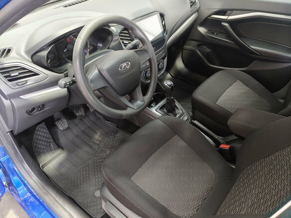 2021 Lada (ВАЗ) Vesta I, синий, 1018000 рублей - вид 9
