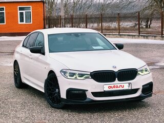 2018 BMW 5 серии 525d VII (G30/G31/G38), белый, 3200000 рублей, вид 2