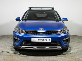 2019 Kia Rio X-Line IV, синий, 1449700 рублей, вид 2