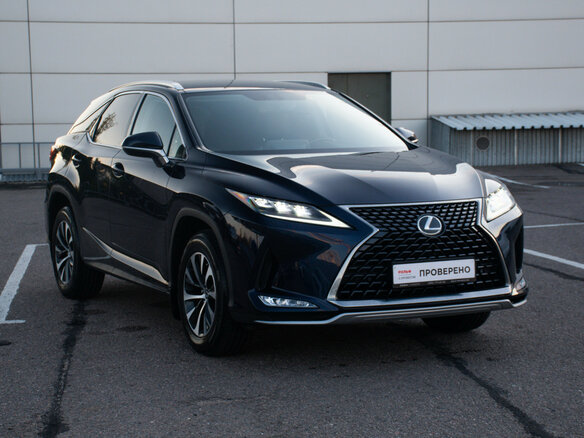 2019 Lexus RX 300 IV Рестайлинг, синий, 4546000 рублей - вид 2