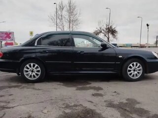2004 Hyundai Sonata IV (EF) Рестайлинг, чёрный, 600000 рублей, вид 2