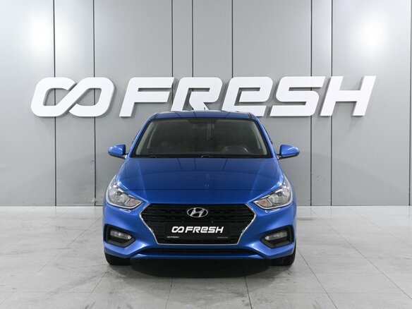 2019 Hyundai Solaris II, синий - вид 2