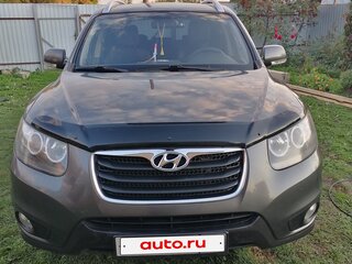 2010 Hyundai Santa Fe II Рестайлинг, серый, 1450000 рублей, вид 1