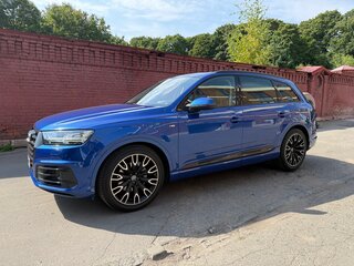 2016 Audi Q7 II (4M), синий, 8000000 рублей, вид 2