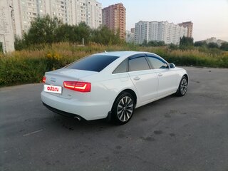 2011 Audi A6 IV (C7), белый, 1450000 рублей, вид 5