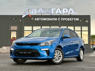 2019 Kia Rio IV, синий, 1510000 рублей, вид 1
