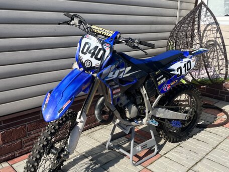 2017 Yamaha YZ125, синий, 340000 рублей, вид 2