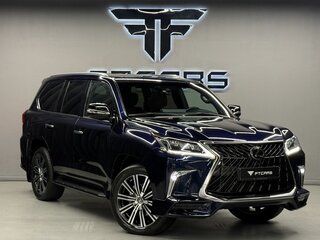 2018 Lexus LX 570 III Рестайлинг 2, синий, 10794000 рублей, вид 1