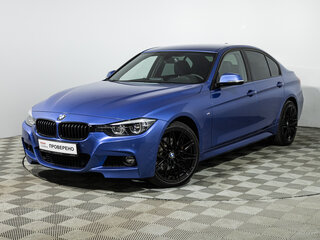 2018 BMW 3 серии 330i xDrive VI (F3x) Рестайлинг, синий, 2715900 рублей, вид 1