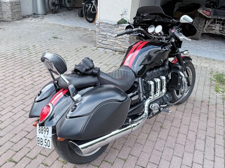 2016 Triumph Rocket III, чёрный, 1500000 рублей, вид 4