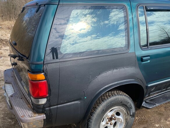 1995 Ford Explorer II, зелёный, 300000 рублей - вид 2