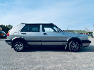 1990 Volkswagen Golf II, серебристый, 125000 рублей, вид 4
