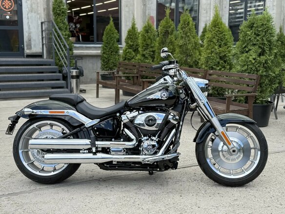 2026 Harley-Davidson Fat Boy, зелёный, 4200000 рублей - вид 6