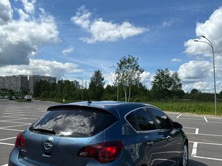 2012 Opel Astra J Рестайлинг, синий, 780000 рублей, вид 4