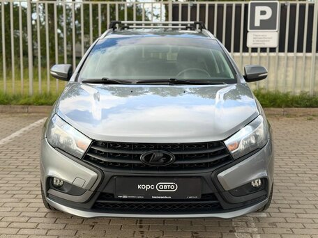 2020 Lada (ВАЗ) Vesta SW I, серый, 1074000 рублей, вид 2
