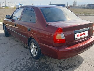2007 Hyundai Accent ТагАЗ II, красный, 330000 рублей, вид 5