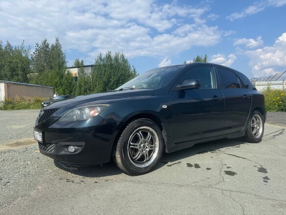 2005 Mazda 3 I (BK), зелёный, 420000 рублей - вид 13