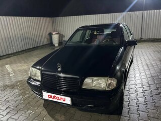 1996 Mercedes-Benz C-Класс 180 I (W202), чёрный, 370000 рублей, вид 4