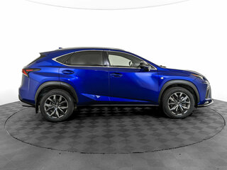 2019 Lexus NX 300 I Рестайлинг, синий, 3600000 рублей, вид 4
