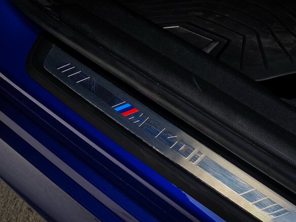 2020 BMW 3 серии M340i xDrive VII (G2x), синий, 4300000 рублей - вид 19