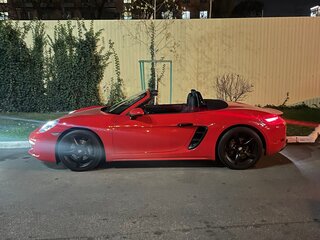 2019 Porsche Boxster IV 718 (982), красный, 7500000 рублей, вид 3