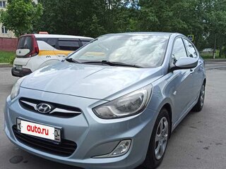 2011 Hyundai Solaris I, серый, 670000 рублей, вид 4