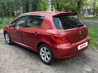 2007 Peugeot 307 I Рестайлинг, красный, 610000 рублей, вид 2