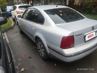 1996 Volkswagen Passat B5, серебристый, 170000 рублей, вид 3