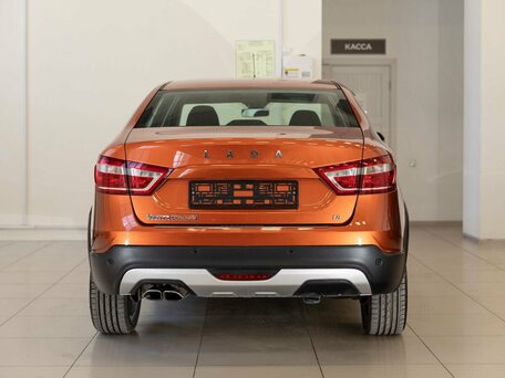 2018 Lada (ВАЗ) Vesta Cross I, оранжевый, 950000 рублей, вид 5