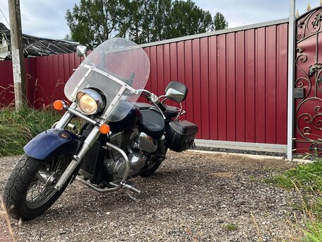 2003 Honda VTX 1300, синий, 650000 рублей, вид 3