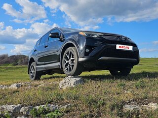2017 Toyota RAV4 IV (XA40) Рестайлинг, чёрный, 3100000 рублей, вид 4