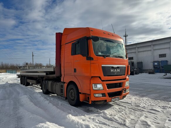 2008 MAN TGX, оранжевый, 2100000 рублей - вид 11