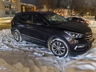 2017 Hyundai Santa Fe III Рестайлинг, коричневый, 2400000 рублей, вид 4