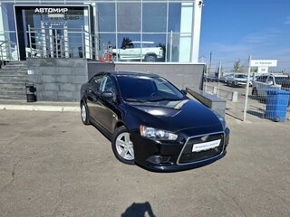 2012 Mitsubishi Lancer X Рестайлинг, чёрный, 800000 рублей, вид 3