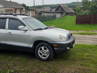 2004 Hyundai Santa Fe I, серебристый, 530000 рублей, вид 1