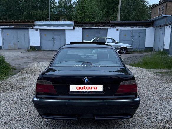 1998 BMW 7 серии 728i III (E38), чёрный, 400000 рублей - вид 5