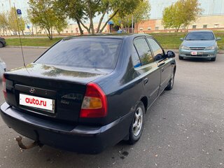 2008 Hyundai Accent ТагАЗ II, чёрный, 250000 рублей, вид 5