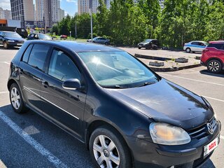 2008 Volkswagen Golf V, чёрный, 430000 рублей, вид 3